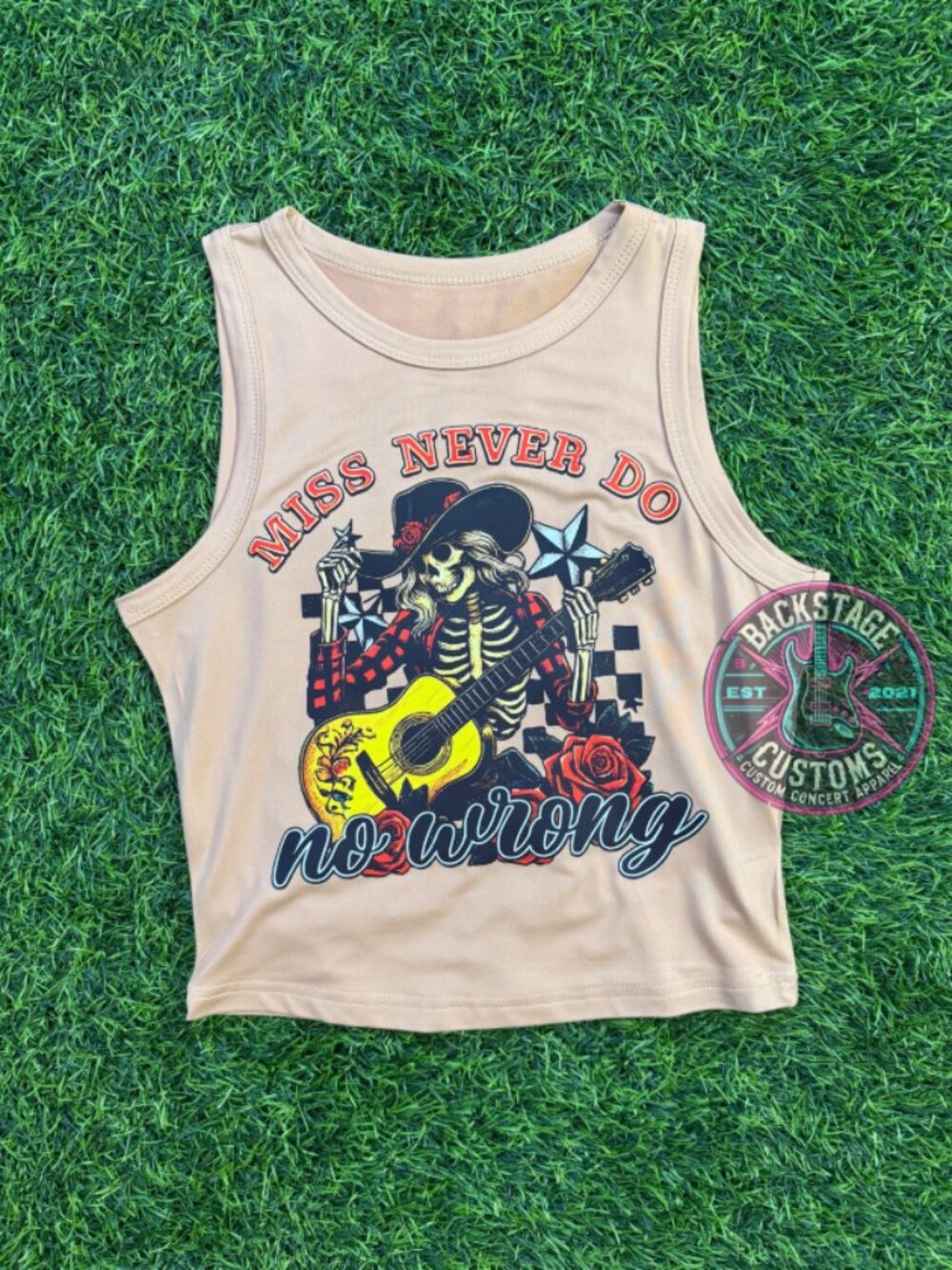 NWT Cropped Wallen Tank